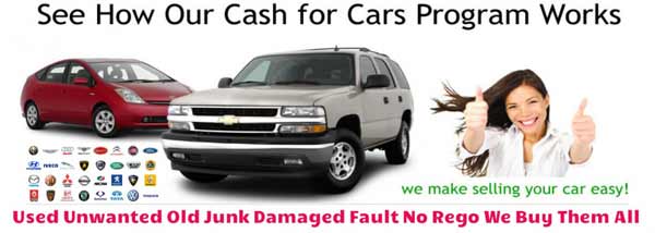 cash for car wrecking process