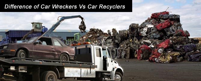 car wrecking and car recycling